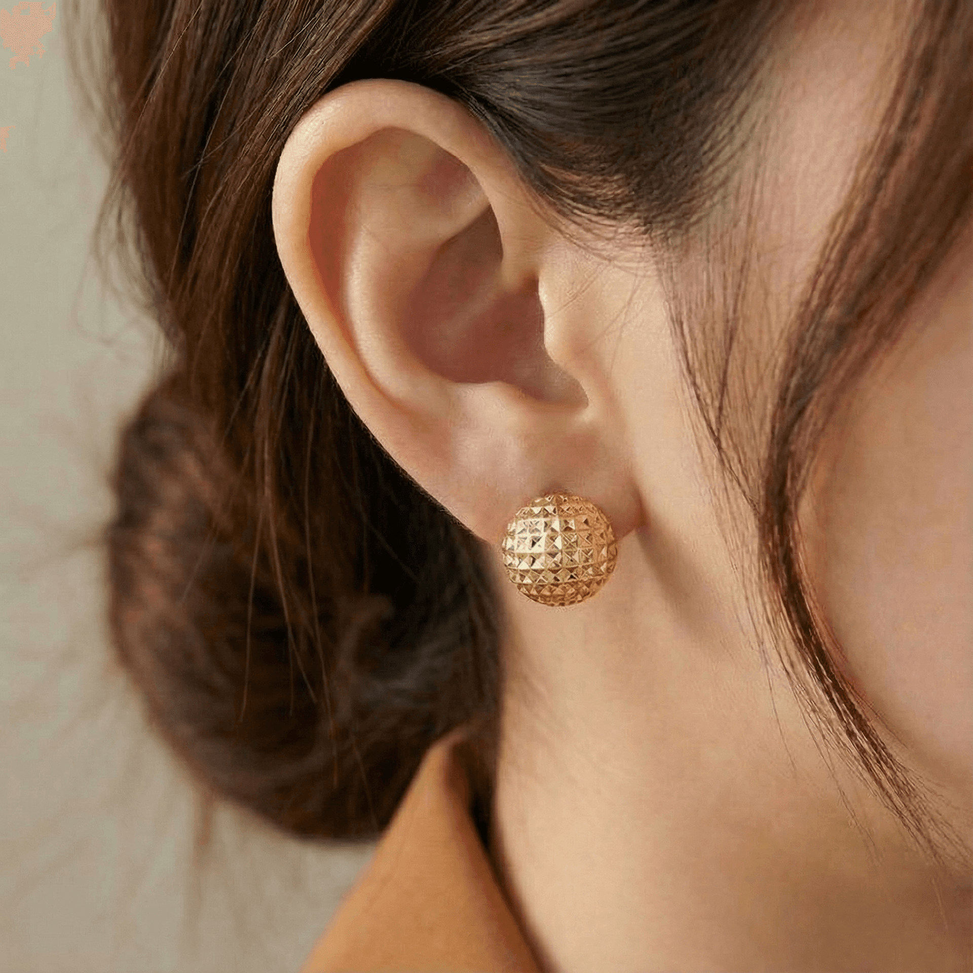 Elegant S925 Earrings with 18K Gold Plating