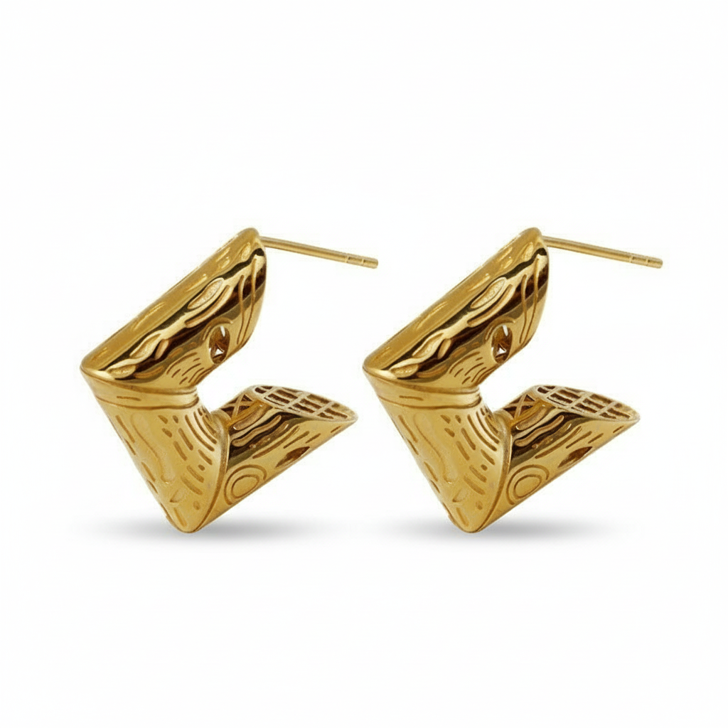 Minimalist U-Shaped Stud Earrings