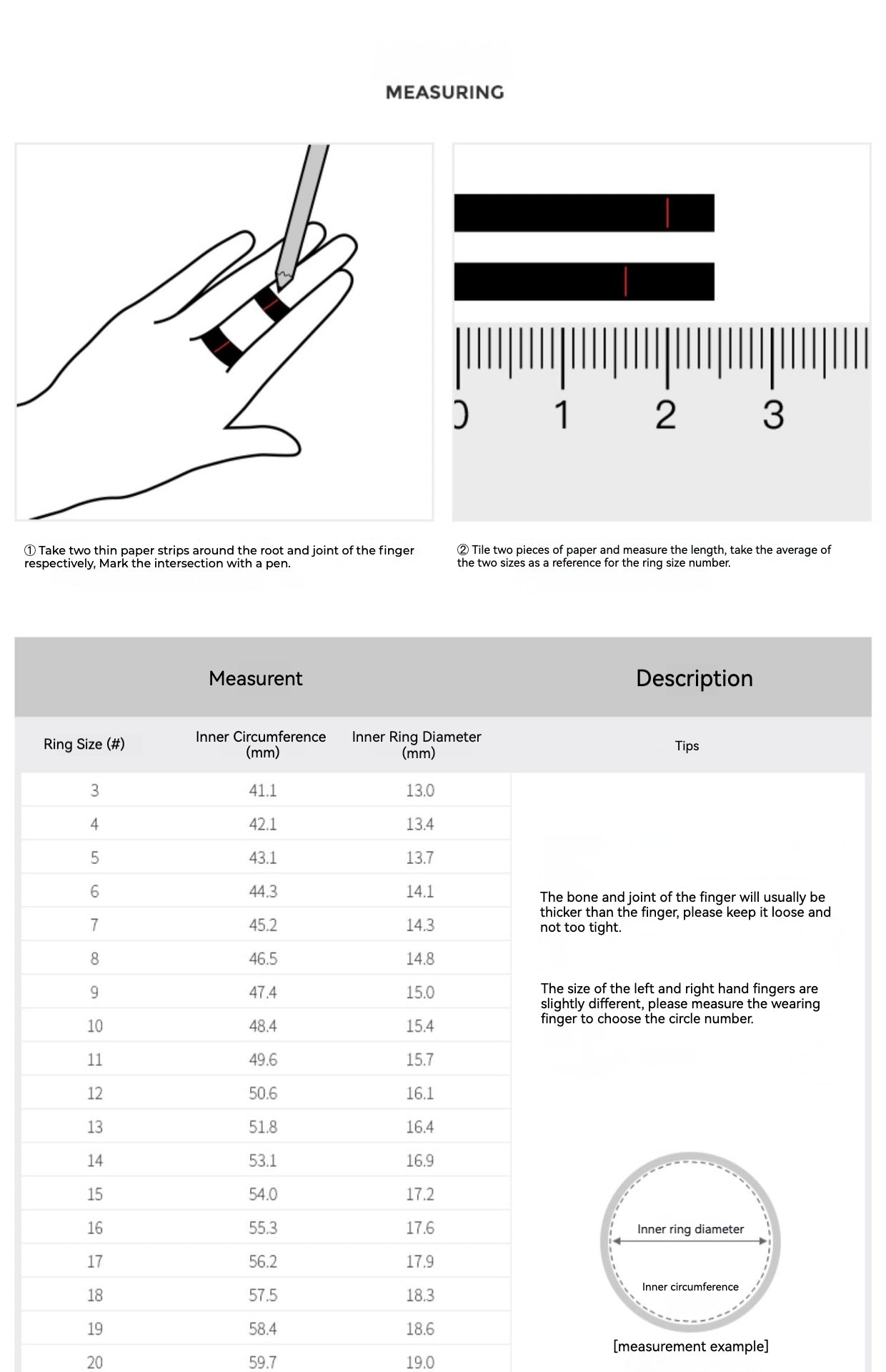 Sterling Silver Resizable Dome Croissant Ring
