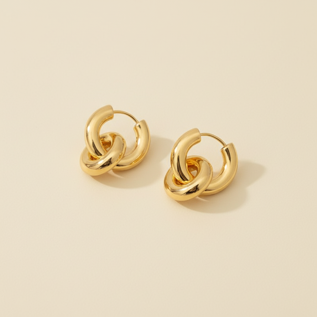 Double Loop Earrings