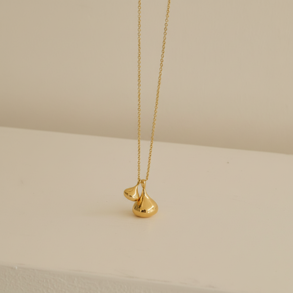 Golden Drop Necklace