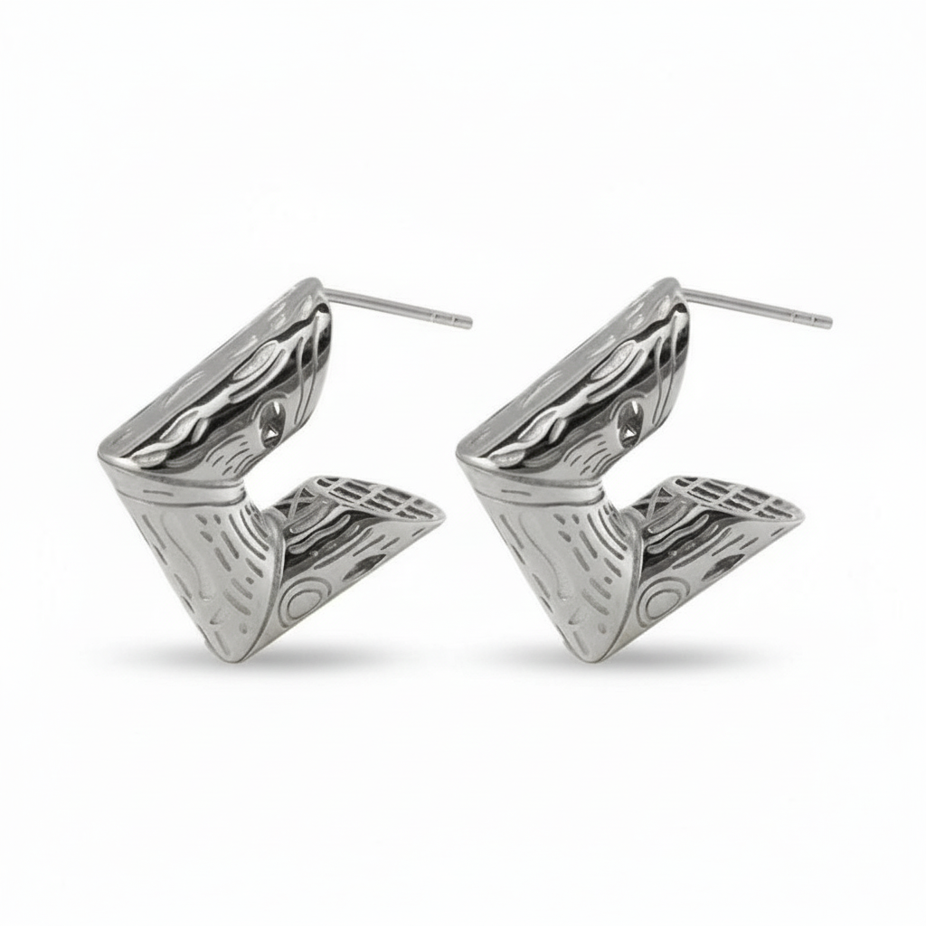 Minimalist U-Shaped Stud Earrings