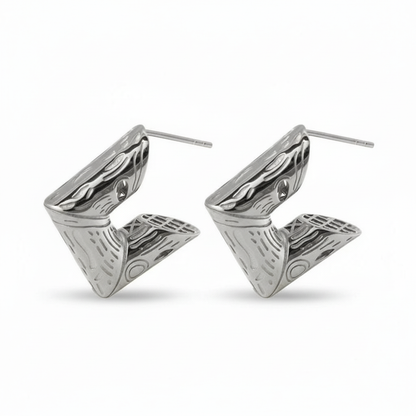 Minimalist U-Shaped Stud Earrings