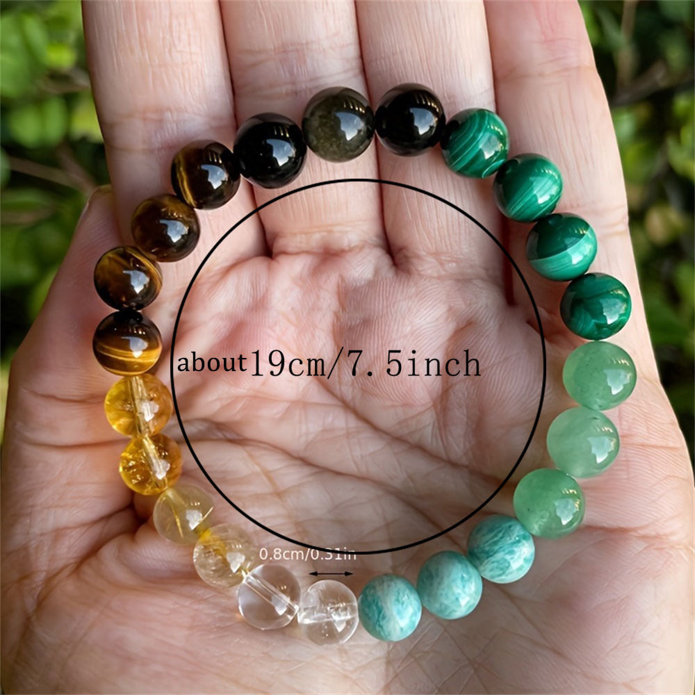 Money Crystal Bracelet for Wealth, Abundance, and Prosperity