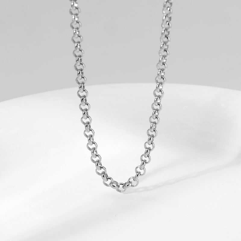 Sterling Silver Lace Irma Necklace