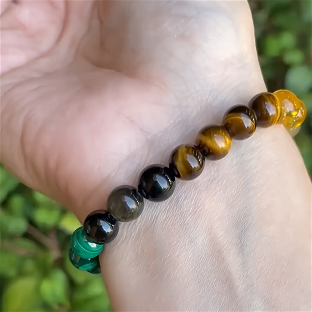 Money Crystal Bracelet for Wealth, Abundance, and Prosperity