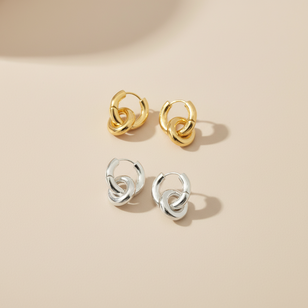 Double Loop Earrings