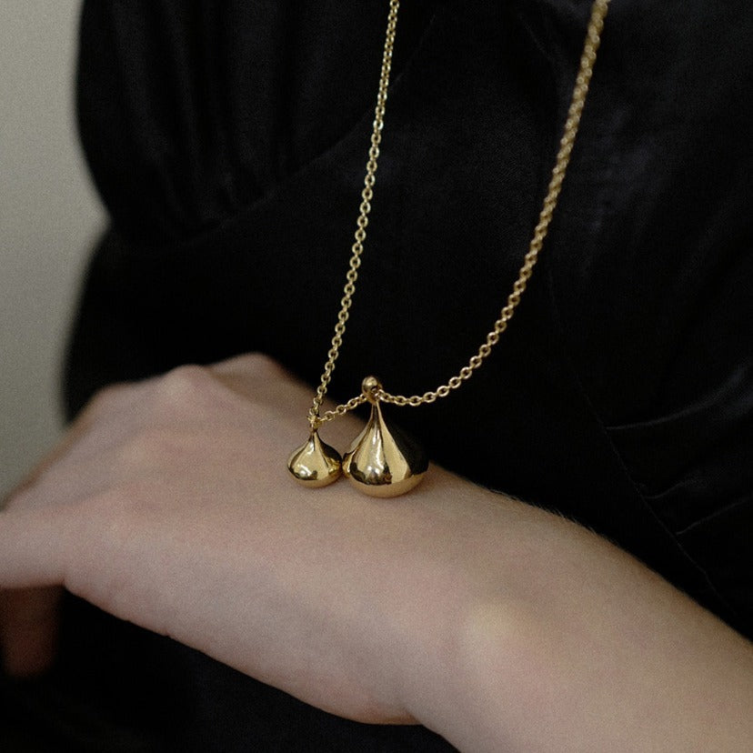 Golden Drop Necklace