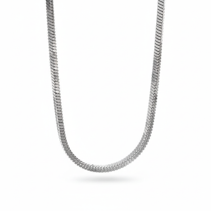 Italian Luxury Serpentine Chain Necklace